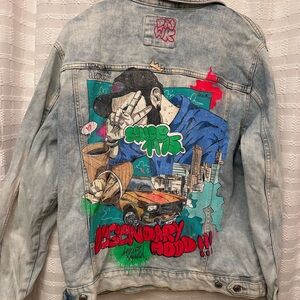 Zara Blue Denim Jacket, rare